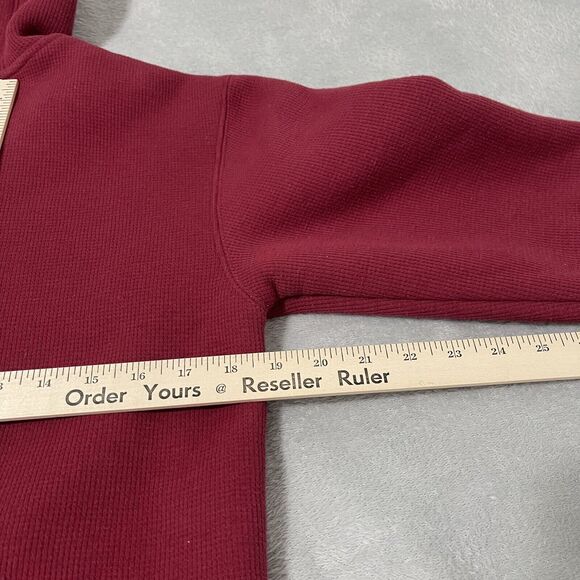 Washington State Cougars Hoodie Men Small Red Faux Fur Full Zip Jacket WSU - Picture 10 of 10